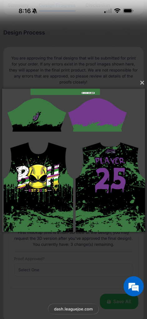 BOH Official Jersey