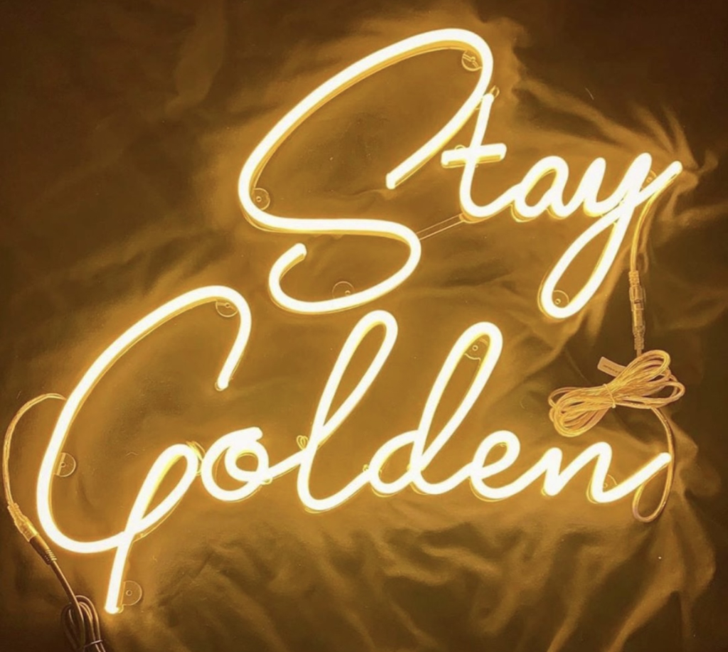 Logo for STAY GOLDEN