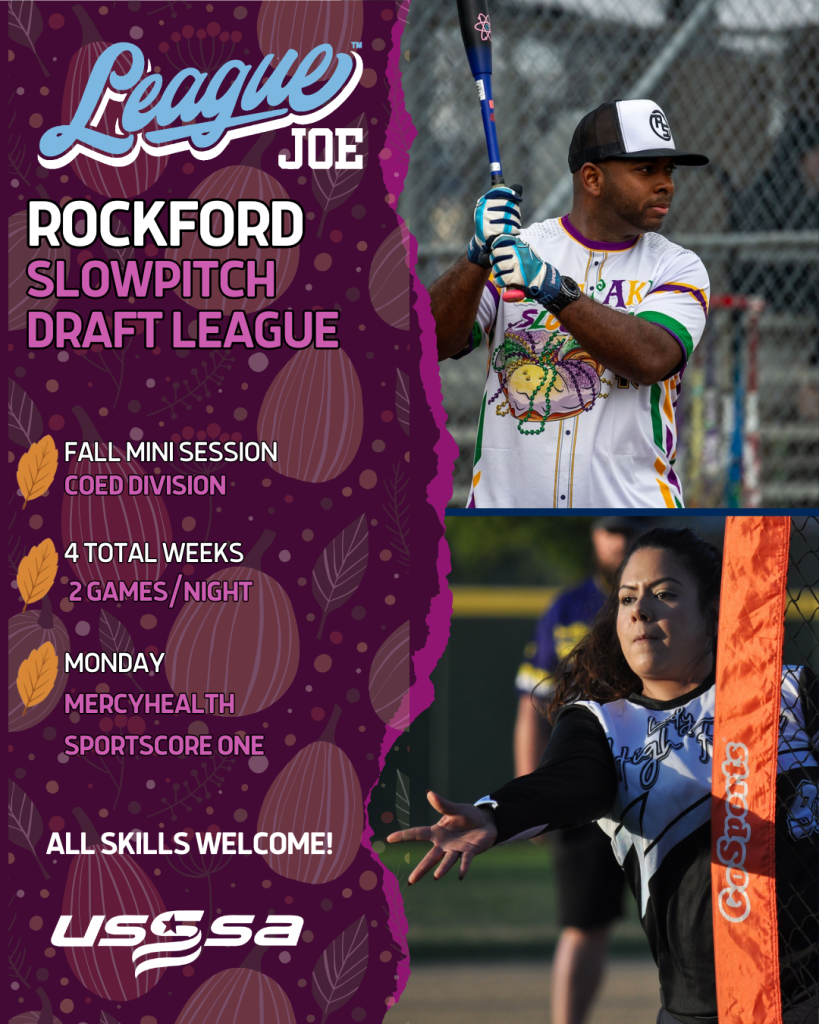 Rockford, IL Slowpitch Draft League Logo