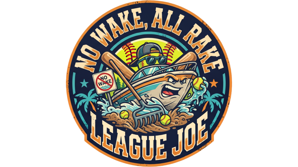 Logo for No Wake, All Rake